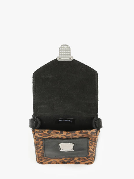 Telefoontas Leopard Leder Paul marius Zwart leopard TELEPLEO ander zicht 3